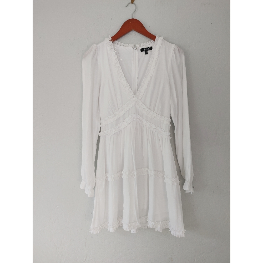 Trixxi white spring dress